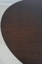 L71800: Large Round Mahogany Dining Pedestal Confe