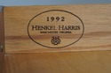 72127: HENKEL HARRIS Cherry Chippendale Style Secr