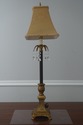 F72092: Pair Of Black & Gold Buffet Table Lamps w.