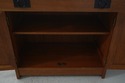 72115: STICKLEY Cherry Mission Inlaid Fold Top Bar