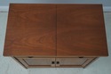 72115: STICKLEY Cherry Mission Inlaid Fold Top Bar