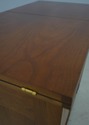 72115: STICKLEY Cherry Mission Inlaid Fold Top Bar