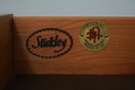 72115: STICKLEY Cherry Mission Inlaid Fold Top Bar