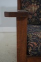 72064: STICKLEY Mission Oak Eastwood Chair & Ottom