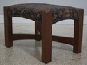 72064: STICKLEY Mission Oak Eastwood Chair & Ottom