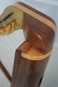 F72060: STUDIO CRAFTED Walnut Celtic Lever Harp