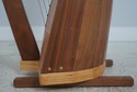 F72060: STUDIO CRAFTED Walnut Celtic Lever Harp