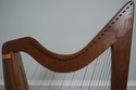 F72060: STUDIO CRAFTED Walnut Celtic Lever Harp