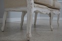 L72132: Louis XV Style Hooded Throne 2 Seat Porter