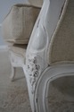 L72132: Louis XV Style Hooded Throne 2 Seat Porter