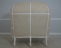 L72132: Louis XV Style Hooded Throne 2 Seat Porter