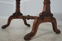 72141: Leather Wrapped Inlaid Mahogany Games Table