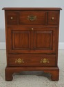 72130: Pair Of HENKEL HARRIS Cherry 4 Drawer Chest