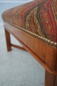 63452EC: Chippendale Style Newly Upholstered Yew W