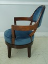 63453EC: Vintage Art Deco Revolving Seat Chair