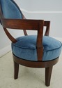 63453EC: Vintage Art Deco Revolving Seat Chair