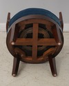 63453EC: Vintage Art Deco Revolving Seat Chair