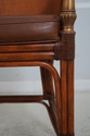 67409: Set of 3 ETHAN ALLEN faux Bamboo Rattan Bar