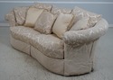 67389: BERNHARDT Upholstered Pillow Back Crescent 