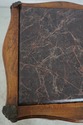 F59841: French Louis XV Style Highly Inlaid Marble