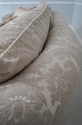 67389: BERNHARDT Upholstered Pillow Back Crescent 