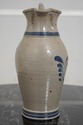 LF67379: SWANK Stoneware Decorated Handled Pitcher