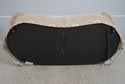 67389: BERNHARDT Upholstered Pillow Back Crescent 