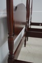 65696: Pair Of NORRIS Mahogany Single 4 Post Beds