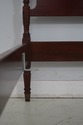 65696: Pair Of NORRIS Mahogany Single 4 Post Beds