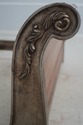 66614: CENTURY King Size Distressed Finish Sleigh 