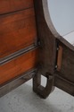 66614: CENTURY King Size Distressed Finish Sleigh 