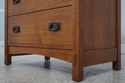 66087EC: STICKLEY Mission Oak 3 Drawer Nightstand