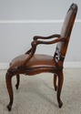 L67477: Set of 4 THEODORE ALEXANDER Mahogany Leath