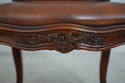 L67477: Set of 4 THEODORE ALEXANDER Mahogany Leath