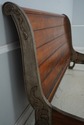 66614: CENTURY King Size Distressed Finish Sleigh 