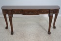 L67384: KARGES Georgian Style Walnut Console Table