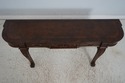 L67384: KARGES Georgian Style Walnut Console Table