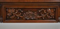 L67384: KARGES Georgian Style Walnut Console Table