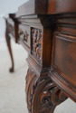 L67384: KARGES Georgian Style Walnut Console Table