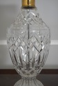 F72193: Pair Of WATERFORD Brass And Crystal Lamps