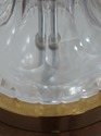 F72193: Pair Of WATERFORD Brass And Crystal Lamps