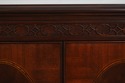 L72171: HENKEL HARRIS Inlaid Mahogany Four Door Se
