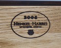 L72171: HENKEL HARRIS Inlaid Mahogany Four Door Se