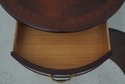 L72196: HENKEL HARRIS Flame Mahogany Round Drum Si