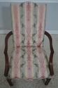 L72229: Pair Of Mahogany High Back Open Armchairs 