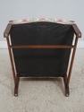 L72229: Pair Of Mahogany High Back Open Armchairs 