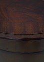 L72196: HENKEL HARRIS Flame Mahogany Round Drum Si