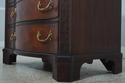 72172: HENKEL HARRIS Chippendale Mahogany Bachelor