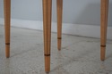 L72201:  Pair Of Custom Tiger Maple Inlay End Tabl
