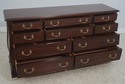 72167: HENKEL HARRIS Bombe Curved Sides Mahogany D